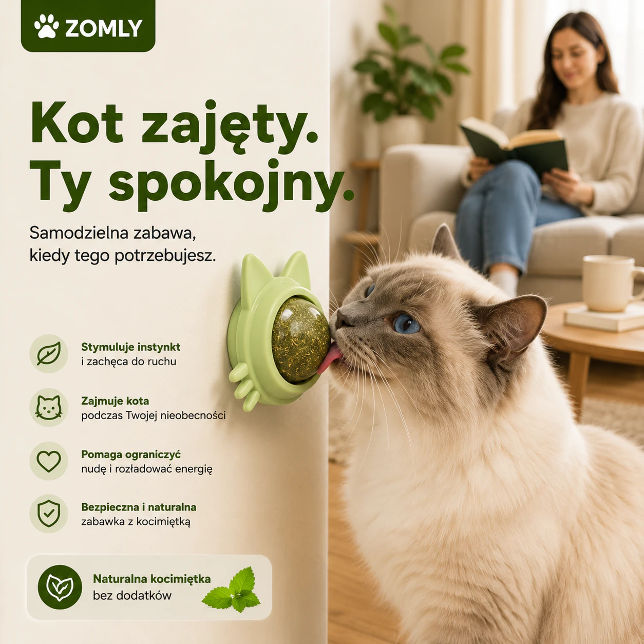 KOCIMIĘTKA ZOMLY - Koci Przysmak 1
